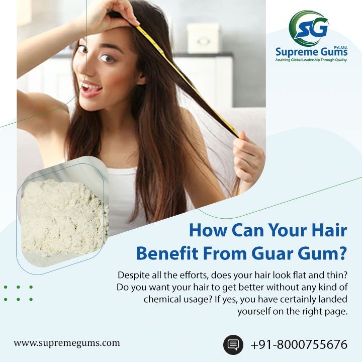 How Can Your Hair Benefit From Guar Gum