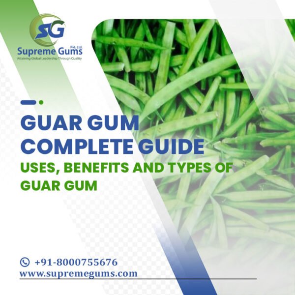 Home / Guar Gum / Guar Gum Complete Guide Uses, Benefits and Types