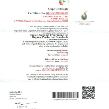 ORGANIC-CERTIFICATE